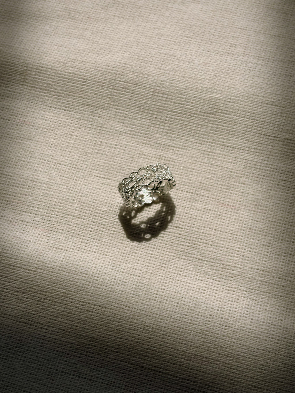 Hurely Vintage Floral Lace Ring 02